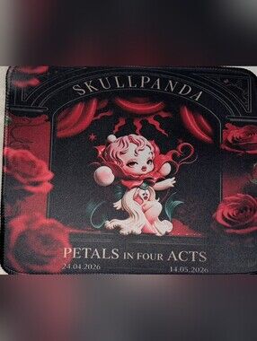 New! Skullpanda Computer Mouse Pad 10x10"